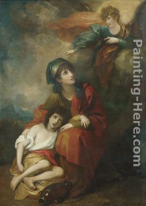 Benjamin West Hagar and Ishmael